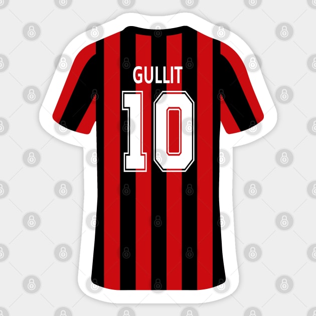 Ruud Gullit Jersey Sticker by slawisa